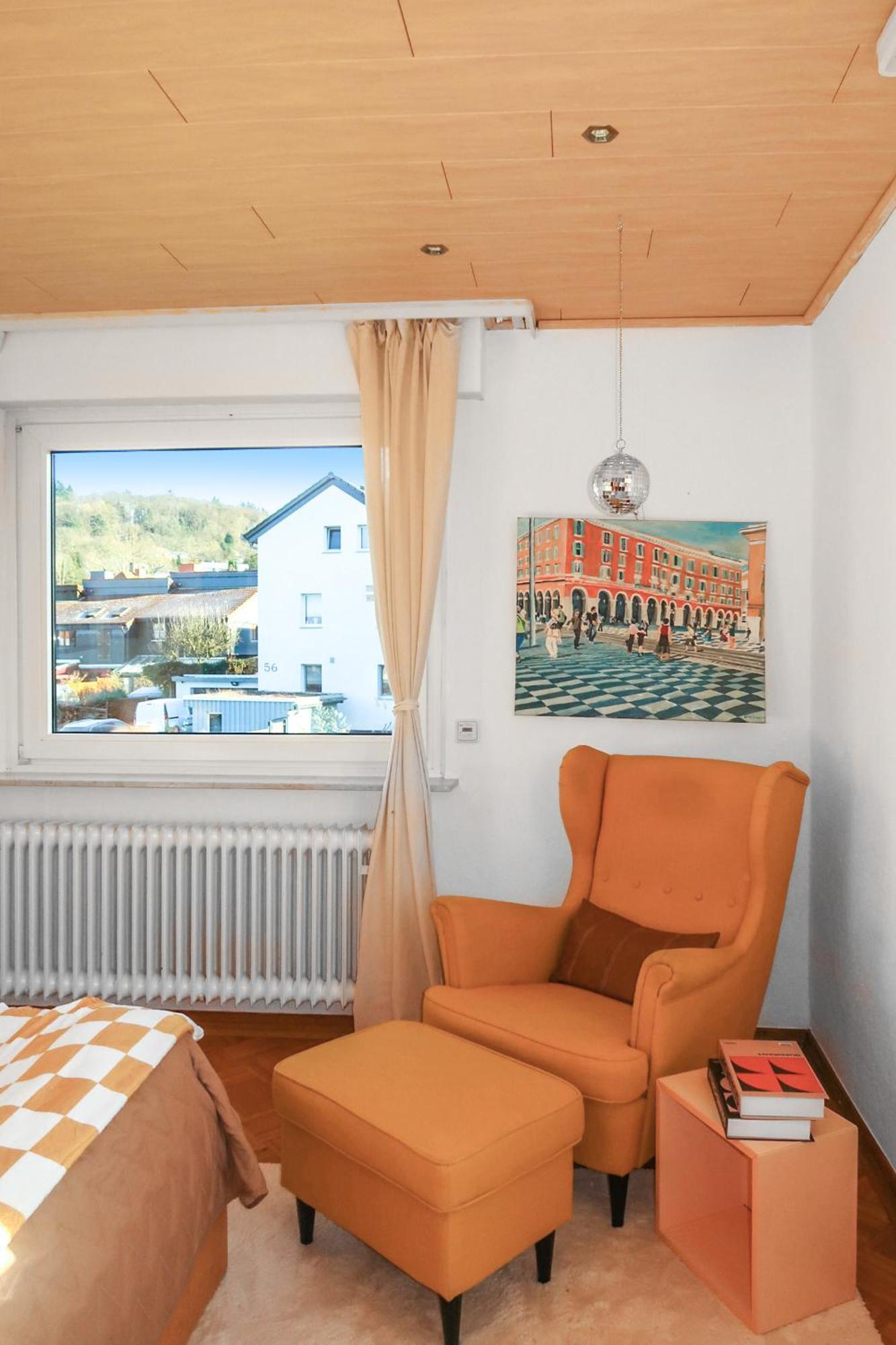 Homestay - Panoramablick Ueber Buedingen Buitenkant foto